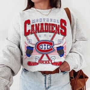 1909 Montreal Hockey Canadiens Hockey Team Retro Sweatshirt